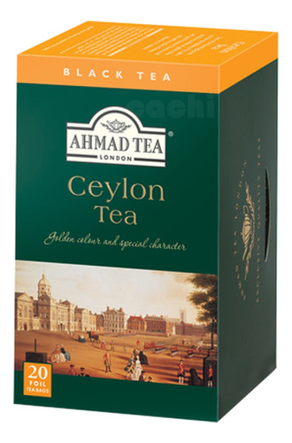 Te Ahmad English Tea No.1 Caja 100grs En Hebras