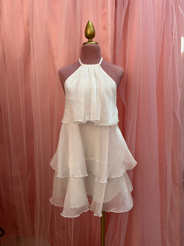 Maniquí De Dama Alta Costura Rosa Palo Bc Talla Ch-med Rosa Palo