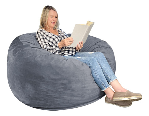 Whatsbedding Sillones Puff De 3 Pies Para Adultos/adolescent