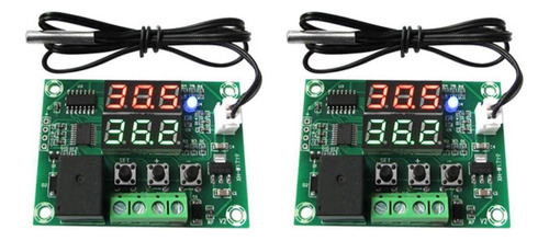 2 X Dc12 V Xh-w1219, Sensor Ntc De Alta Calidad, Regulador S