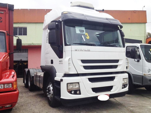 Imagem 3 de 7 de Iveco Stralis 800 S48 Tz Ano 2013 6x4 Makema