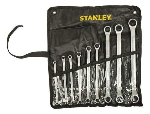 Stanley Juego De Llaves De Doble Corona 9 Pzs Stmt25147