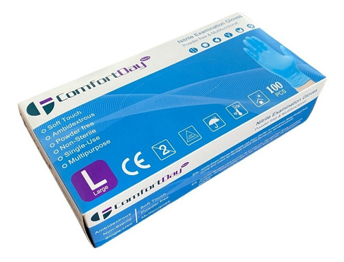 Imagen 2 de 5 de Guante Nitrilo Tallas M, L, Xl - 100% Nitrilo - Certificado