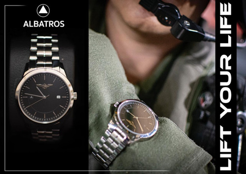 Imagen 4 de 5 de Albatros, Reloj Automático Aviación.