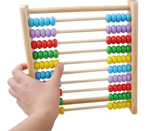 Juego Didáctico Para Niños Abaco Aprendizaje Matemático