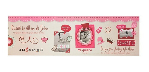 Imagen 2 de 4 de Diseña Tu Album De Fotos Set Arte Crea Manualidades Diy Edu