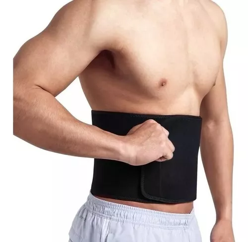 Cinta Térmica Abdominal Sauna Seca Barriga Unisex Sweat Belt