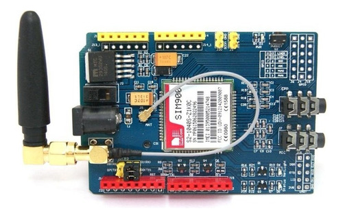 Gsm Gprs Sim900 Shield For Arduino Quad Band Sms