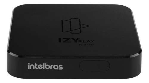 Imagem 1 de 4 de Tv box Intelbras IZY Play de voz Full HD 8GB preto com 1GB de memória RAM