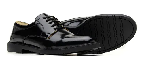 Sapato envernizado cheap militar