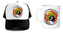 Comprar Gorra Unisex De Malla Y Taza 11oz Marvin Looney Tunes