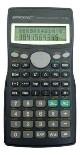 Calculadora Científica Procalc Sc500 Com 401 Funções