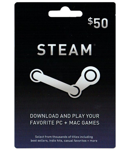 Steam Wallet 50 Usd