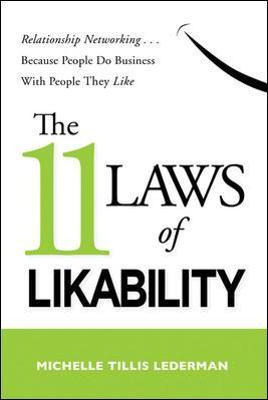 Libro The 11 Laws Of Likability: Relationship Networking ...