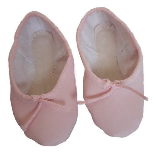 Imagen 3 de 3 de Zapatillas Badanas, De Cuerina, Danza, Media Punta,