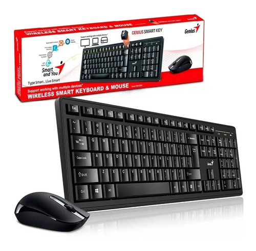 Teclado Y Mouse Wireless Km-8200 Generico