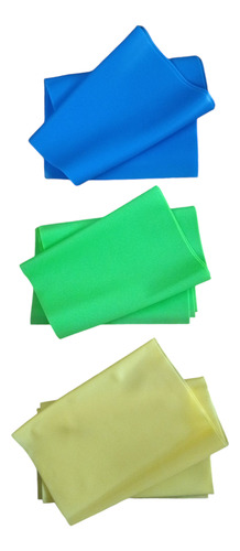 Set 3 Bandas Ligas Elásticas Abiertas Ejercicios Pilates