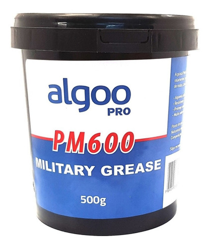 Graxa Algoo Pro Military Grease Pm600 500g
