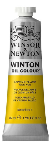 Pintura Oleo Winsor & Newton Winton 37ml Colores A Escoger Color Del Óleo Cadmium Yellow Pale Hue - Amarillo Cadmio Palido