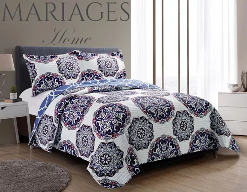 Cubre Cama Queen Cover 2 1/2 Plaza Quilt Haussman Cuota