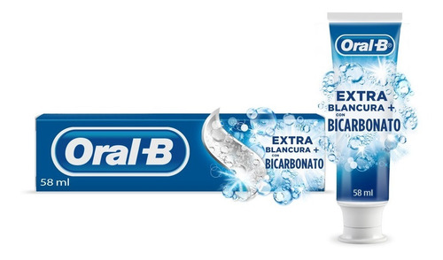 Oral B Extra Blanco Con Bicarbonato Crema Dental X 70 G