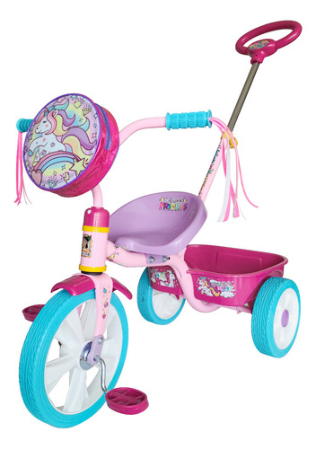 Triciclo Para Niña De 4 A 6 Años Mod947 Unicornio
