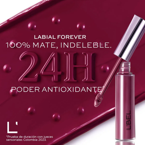 Labial Forever Stay Mate Indeleble Tono Nude Forever - L'bel