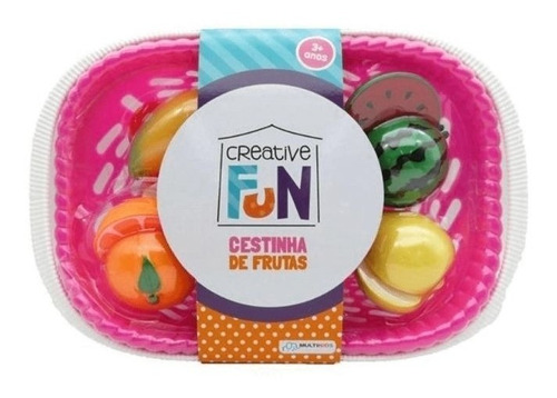 Creative Fun Cestinhas De 6 Frutas Multikids - Br1114