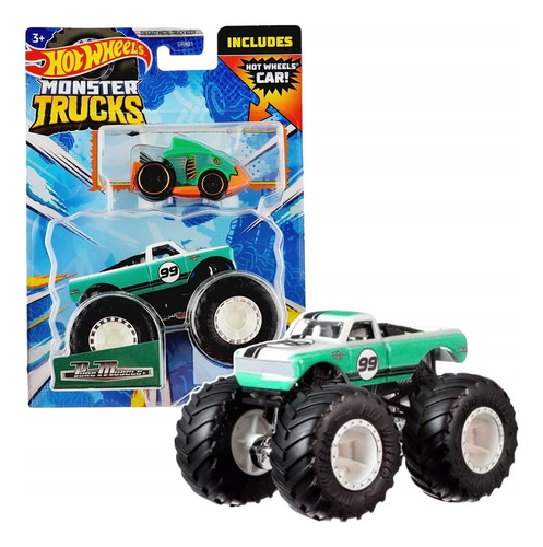 Hot Wheels Monster Trucks Pure Muscle Jugueteria El Pehuen