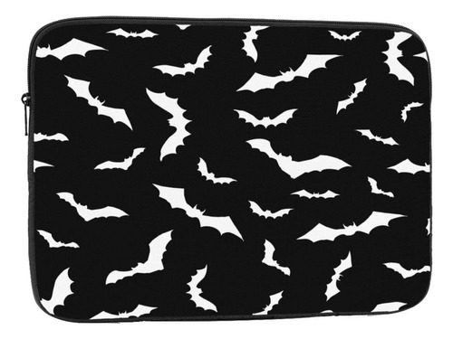 Bats On Black - Funda Portatil Para Laptop De 17 Pulgadas, C