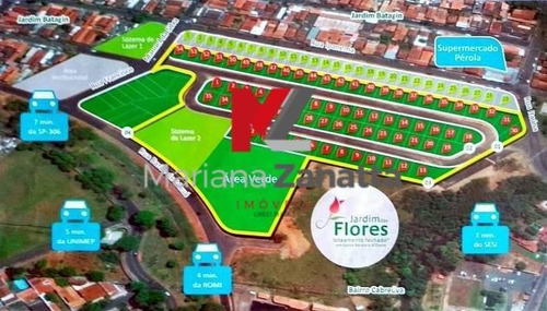 Lote No Condomínio Jardim Das Flores - 1344 Lt58464