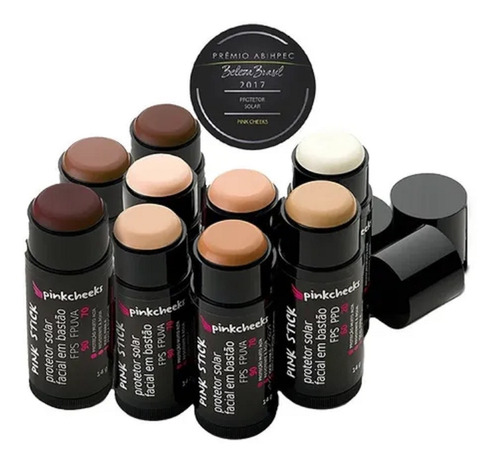 Imagem 3 de 3 de Protetor Solar Facial Bastão Pinkcheeks Pink Stick Fps 90 Fpuva 70