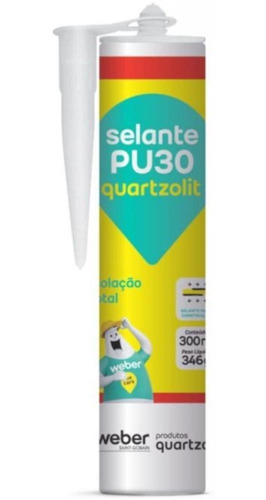 Selante Pu30 310ml Cinza Quartzolit