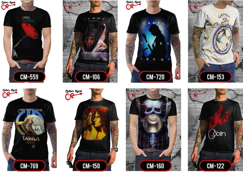 Kit 03 Camisetas Rock Progressivo - Yes - Genesis E Outros