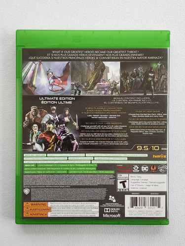 Injustice: Gods Among Us Ultimate |xbox 360/xbox One| Usado (Usado)