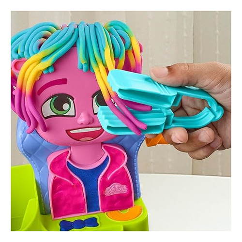 Play-doh Set Juego De Peluquería Con 6 Latas De Plastilina