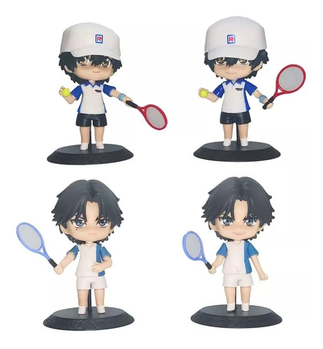 The Prince Of Tennis Colección 4 Figuras En Bolsa 