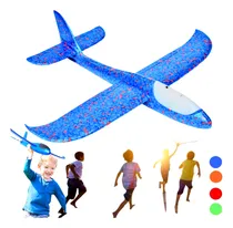 Comprar  Kit Com 4 Avião Planador Isopor Com Led  Voa De Verdade