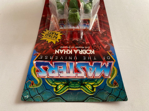 Kobra Khan Snake Men Motu Origins Retro Play Mattel Wave 11 (Usado)