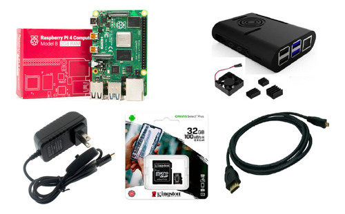 Raspberry Pi 4 Modelo B 2gb Ram Kit Pi4