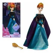 Comprar Muñeca Clásica De Anna Con Cepillo Frozen 2 Disney Store