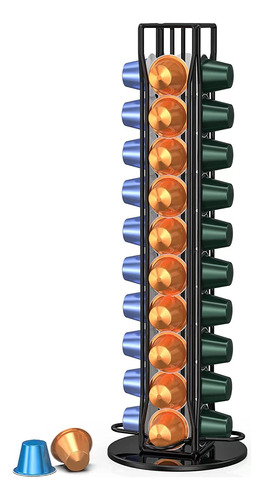 Soporte Giratorio Para 40 Capsulas De Cafe Nespresso Zecenn