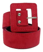 Comprar Lote 4 Cinto Feminino Retrô Camurça, Várias Cores Ref:144