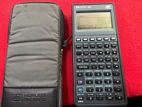Calculadora Gráfica Hp 48g+ Excelente (serie 48g 48gx) Cinza (Usado)