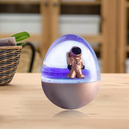 Cute Spaceman Quicksand Tumbler Wobbler Adorna Juguetes De