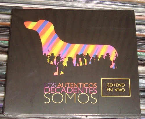 Los Autenticos Decandentes Somos En Vivo Cd+dvd / Kktus