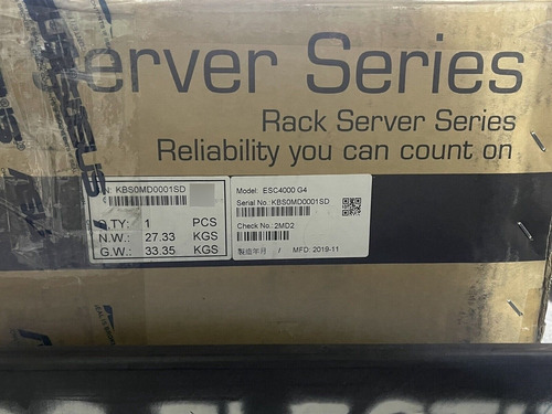 Asus Esc4000 G4 8-bay Barebone Server Case Only Ttq