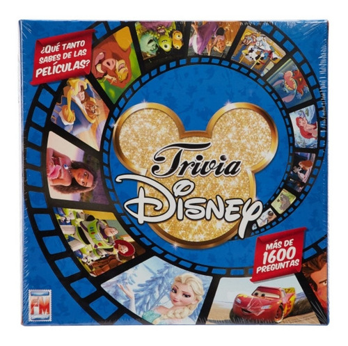 Juego De Mesa Trivia Disney 1600 Preguntas Fotorama 