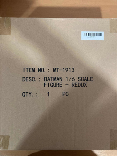 Batman Animated Series 1/6 Dc Mondo Sellado Original