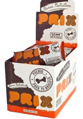 20 X Barritas Nutritivas Prix Mascotas Golosina Premio Perro